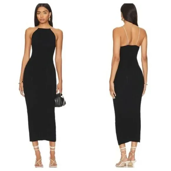 NWT Favorite Daughter The Ropes of Pearl Dress - Picture 1 of 13